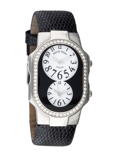 philip stein teslar watch fake|philip stein teslar diamond watch.